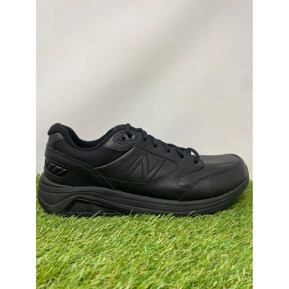 New Balance 928v3 Shoes Men's 13 Black Leather Walking Cushion Orthotic Comfort